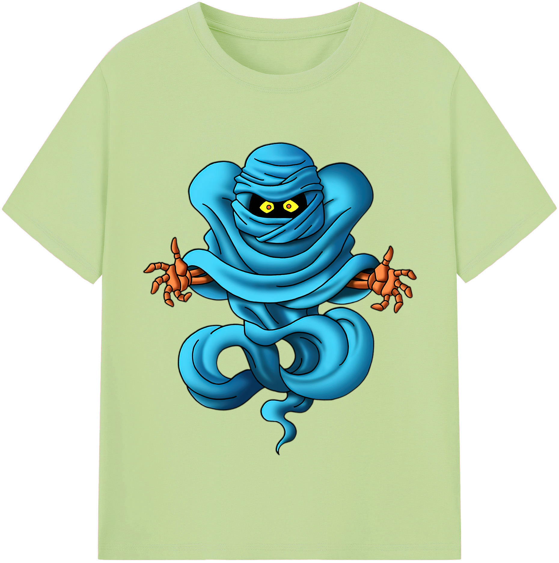 （画像用） ドラゴンクエスト Doragon Kuesuto Dragon Quest 綿100％半袖Tシャツ（フロントプリント）